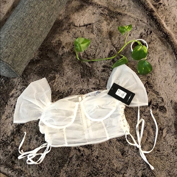 Fashion Nova Tops - Fashion Nova Mesh top